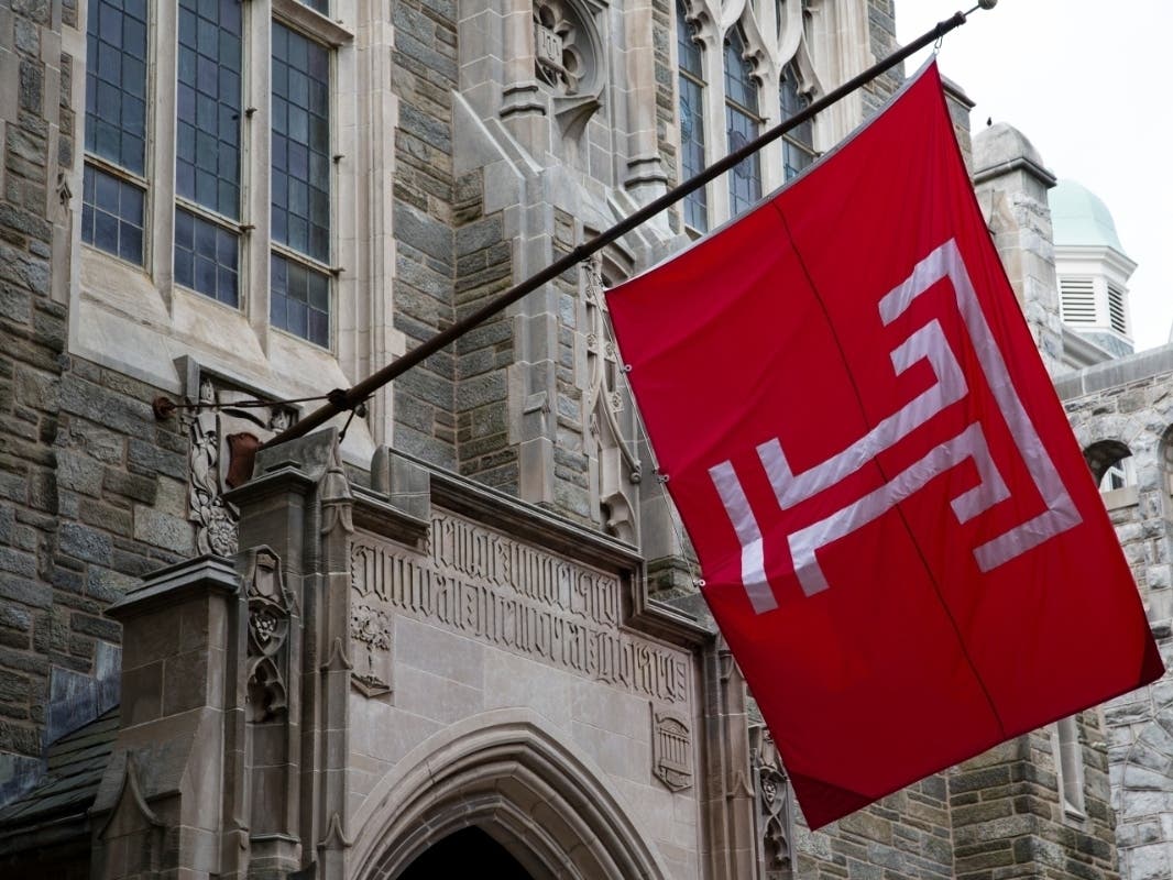 Temple University has suspended most of its in-person classes.