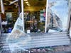 Shown is the aftermath of ransacked liquor store in Philadelphia, Wednesday, Sept. 27, 2023. Police say groups of teenagers swarmed into stores across Philadelphia in an apparently coordinated effort, stuffed bags with merchandise and fled.