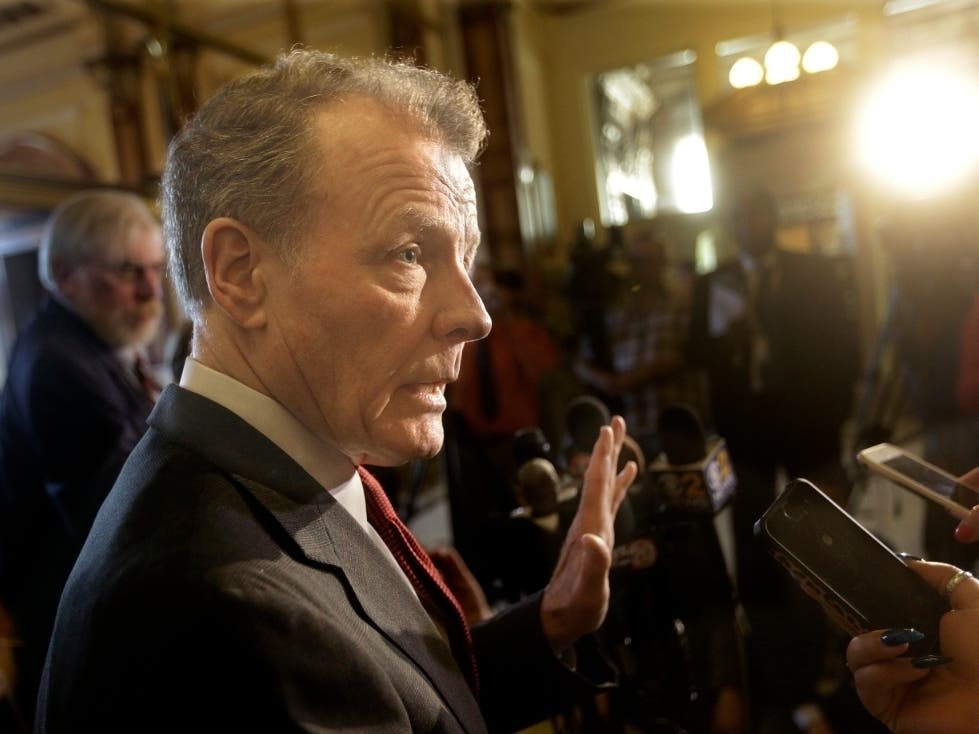 Illinois House Speaker Michael Madigan, pictured in 2016, announced plans for the Illinois General Assembly to return to Springfield for its first legislative session since Gov. J.B. Pritzker declared a disaster due to the COVID-19 pandemic.