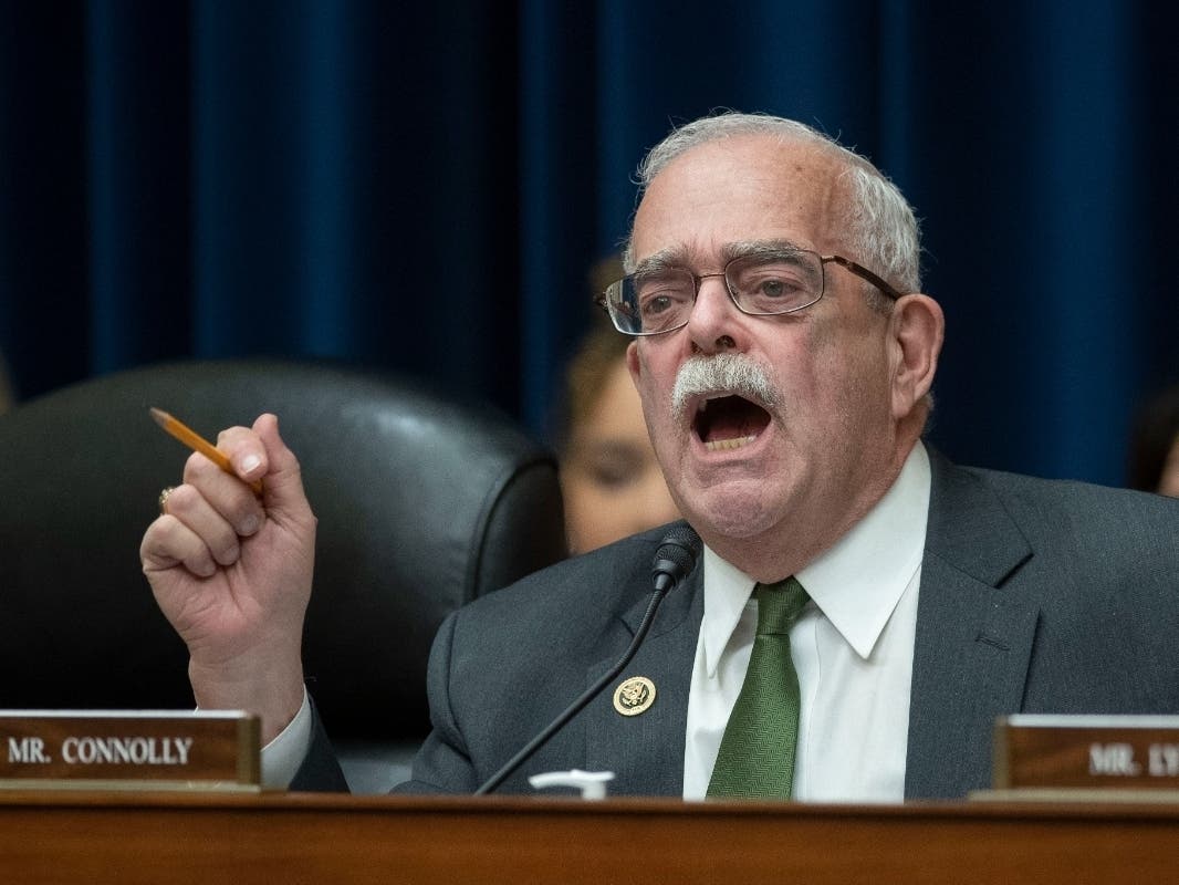 Two staffers of Rep. Gerry Connolly were assaulted with a metal baseball bat in his City of Fairfax district office on Monday morning. The suspect was identified and charged.