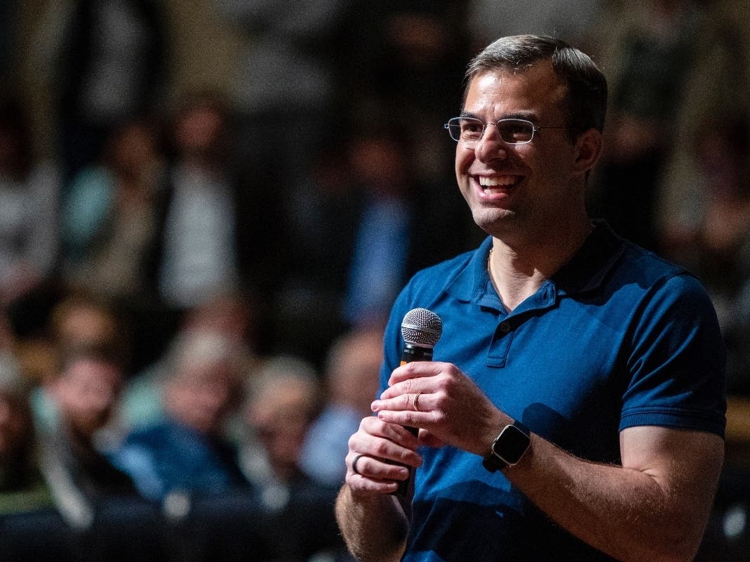 Rep. Justin Amash has left the Republican Party, is running for re-election as an independent and is flirting with a White House bid as a libertarian — a threat that could wound Trump, as it did in 2016.