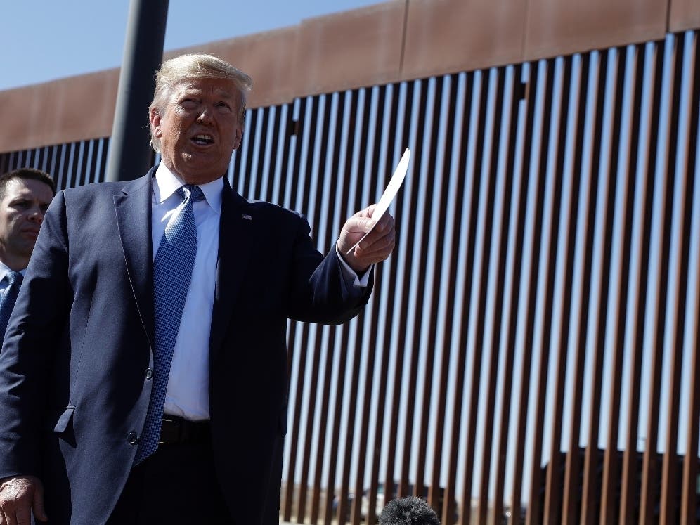 Trump Calls New Border Wall A 'World-Class Security System' | White ...