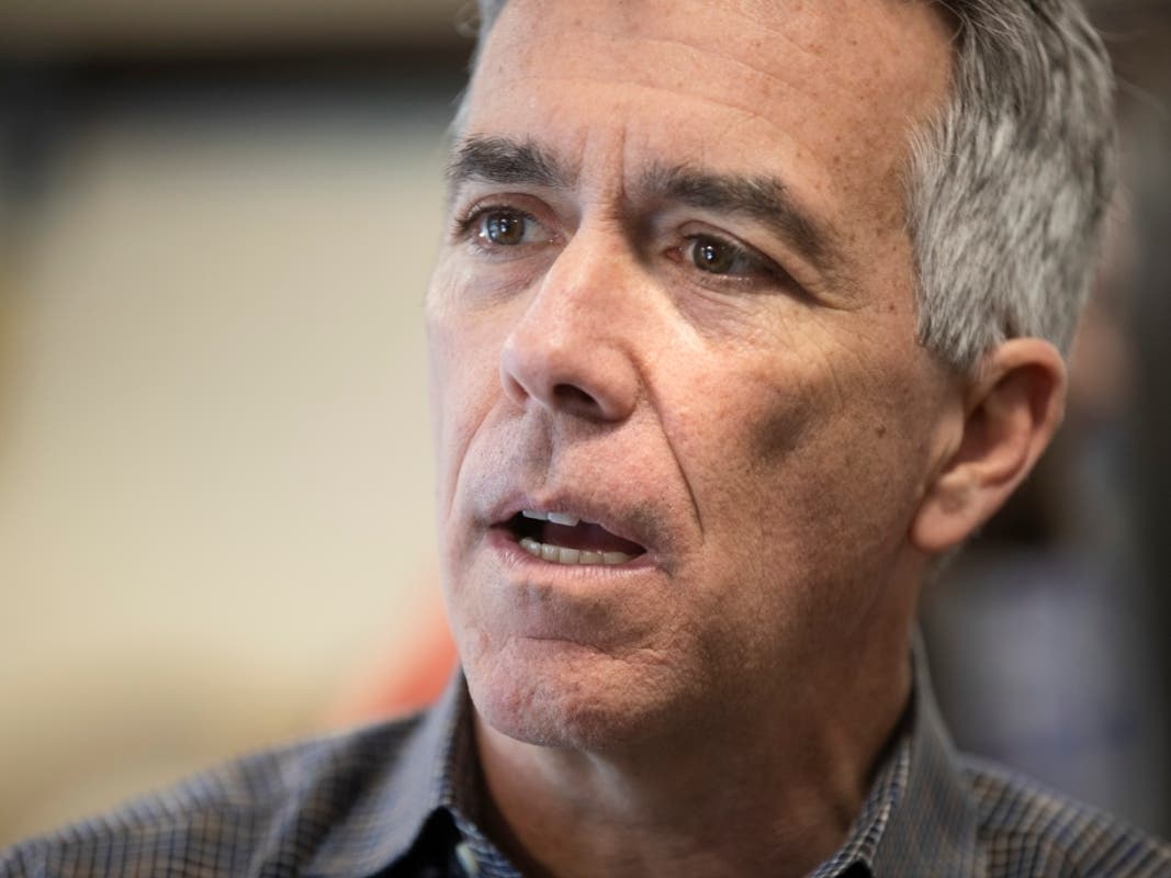 Republican presidential candidate former Rep. Joe Walsh, R-Ill., speaks during a campaign event at Riley's Cafe in Cedar Rapids, Iowa.