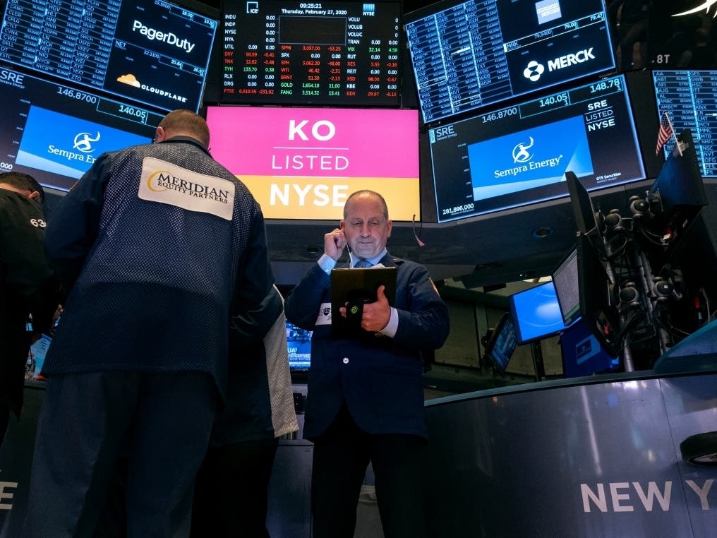 Thursday worst one-day drop for the stock market since 2011, and stocks are now headed for their worst week since October 2008.