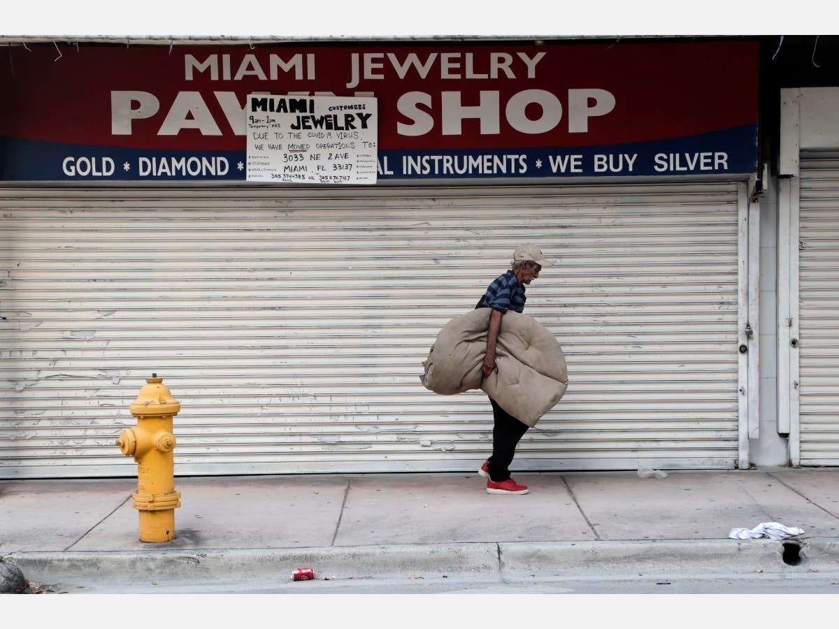 The U.S. unemployment rate hit 14.7 percent in April, the highest rate since the Great Depression.