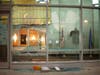 The assault came amid a night of violence Tuesday that included the toppling of two statues outside the Capitol and an attack on a state senator. 