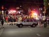 The assault came amid a night of violence Tuesday that included the toppling of two statues outside the Capitol and an attack on a state senator. 
