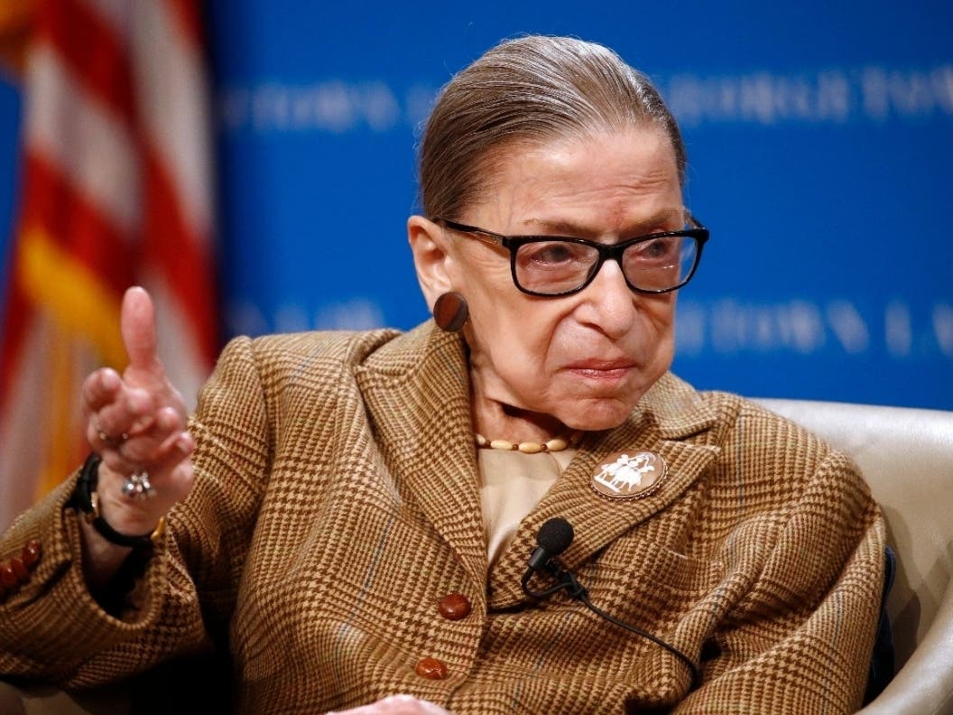 U.S. Supreme Court Justice Ruth Bader Ginsburg said she is receiving chemotherapy for a recurrence of cancer.