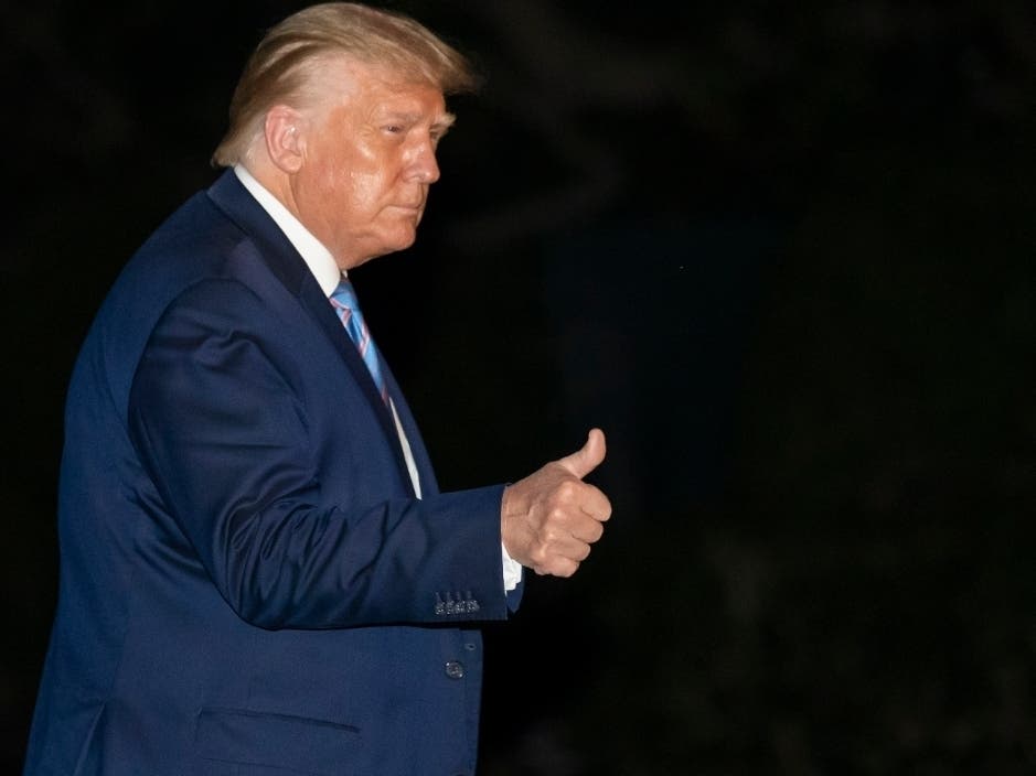 In a tweet Thursday President Donald Trump warned without citing evidence of widespread election fraud in 2020, and floated the idea of delaying the election "until people can properly, securely and safely vote"