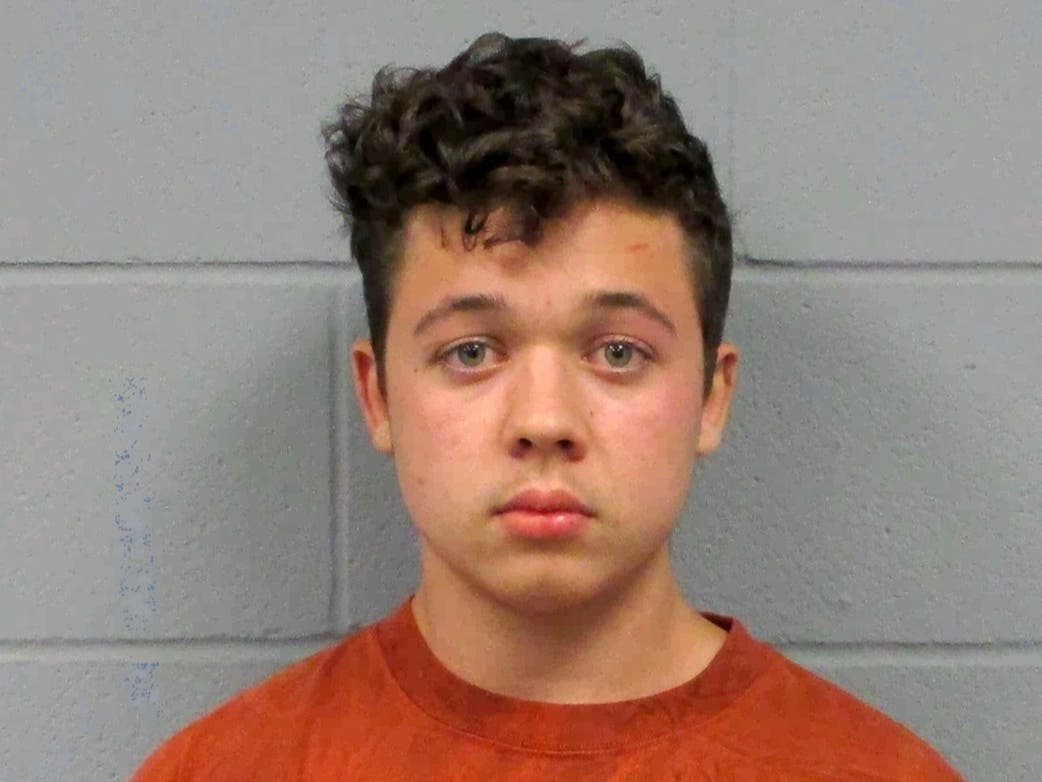 This undated booking photo from the Antioch (Illinois) Police Department shows Kyle Rittenhouse, who has been charged with fatally shooting two men and injuring a third during protest in Kenosha, Wis., in late August.