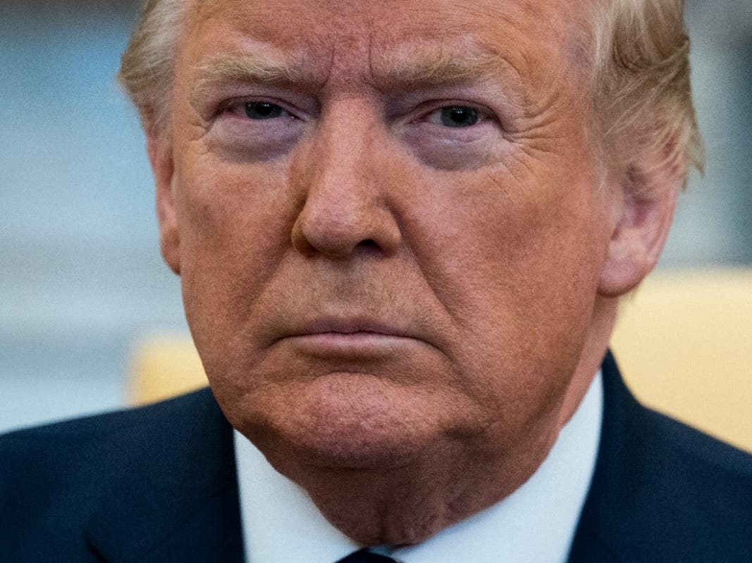 Railing against a range of provisions in the bill, President Donald Trump told lawmakers to "get rid of the wasteful and unnecessary items from this legislation and to "send me a suitable bill.”