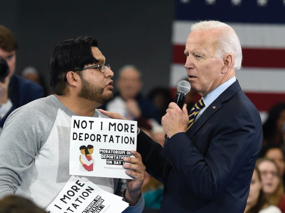 President Joe Biden's administration has deported hundreds of people in its first days in office despite the president's campaign pledge to halt most deportations at the beginning of his term. 