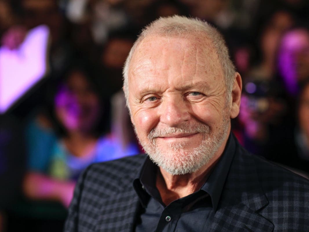  In this Feb. 15, 2011 file photo, Anthony Hopkins smiles while posing for photos prior to the premiere of his new film "The Rite" in Mexico City. 