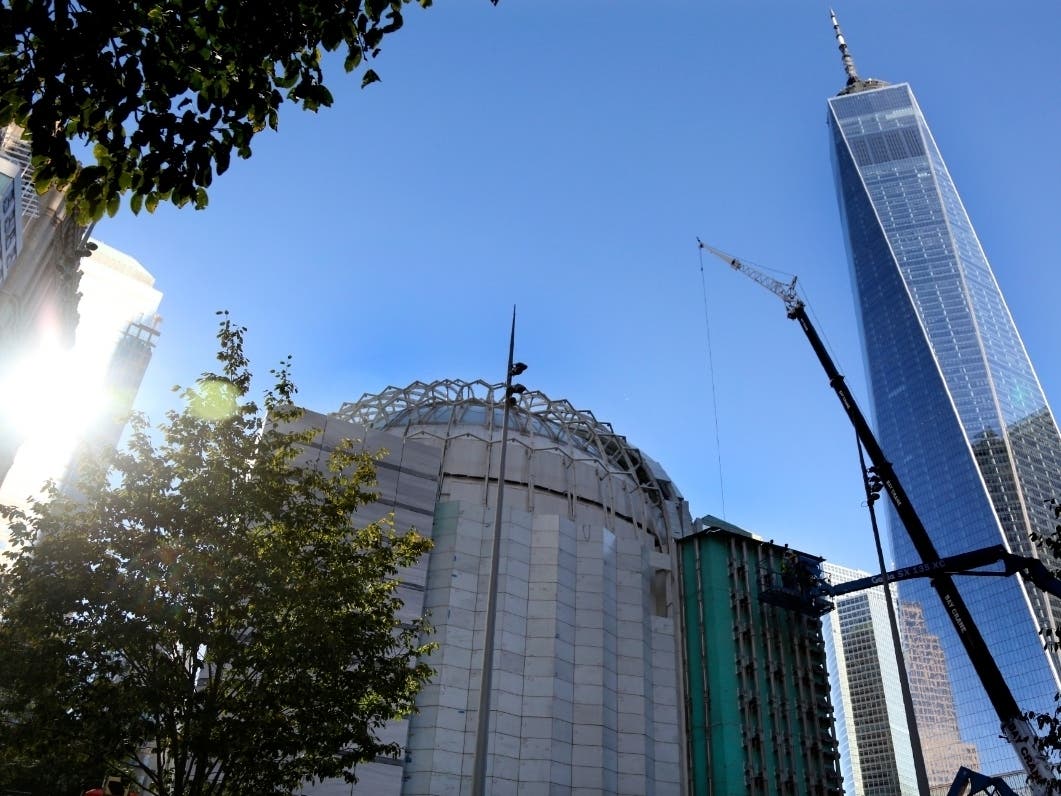 The St. Nicholas Greek Orthodox Church and National Shrine is close to completion.