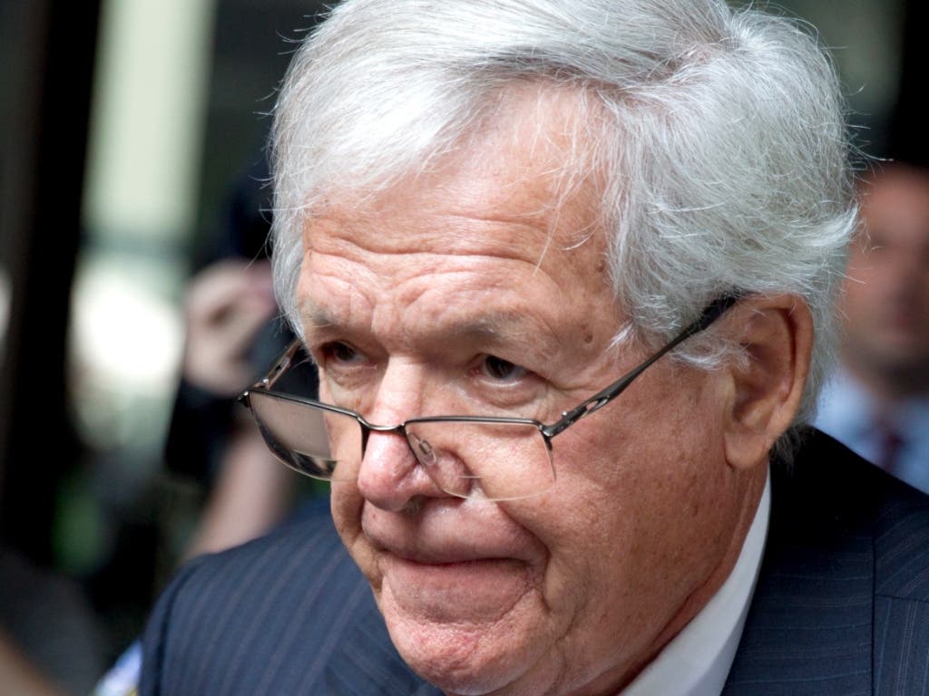 A judge on Wednesday, Sept. 29, 2021, finalized an out-of-court settlement between Hastert and a man who alleged that Hastert sexually abused him decades ago.