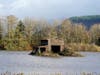 A barn sits surrounded by Skagit River floodwaters Monday, Nov. 15, 2021, in Sedro-Woolley, Wash.
