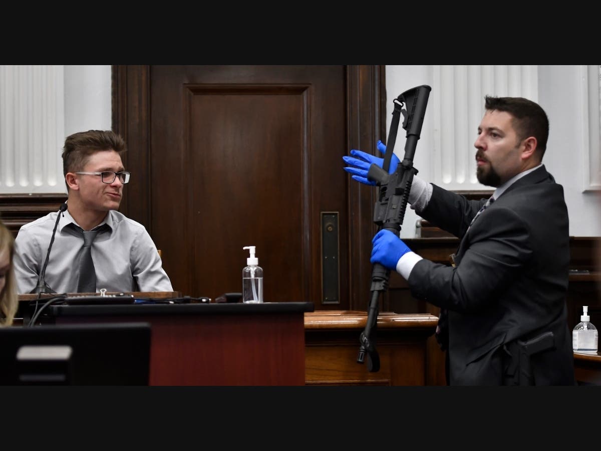 Two felony counts against Black of intent to deliver a dangerous weapon to a minor as part of the deal.