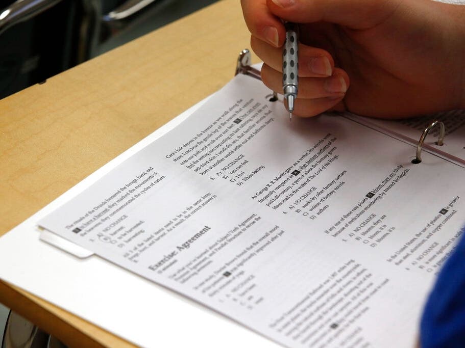 The SAT exam will move from paper and pencil to a digital format, administrators announced Tuesday, saying the shift will boost its relevancy as more colleges make standardized tests optional for admission.