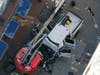 An Islamic State flag lies on the ground rolled up behind the pickup truck that Shamsud-Din Jabbar drove into a crowd on Bourbon Street in New Orleans on Wednesday, Jan. 1, 2025.