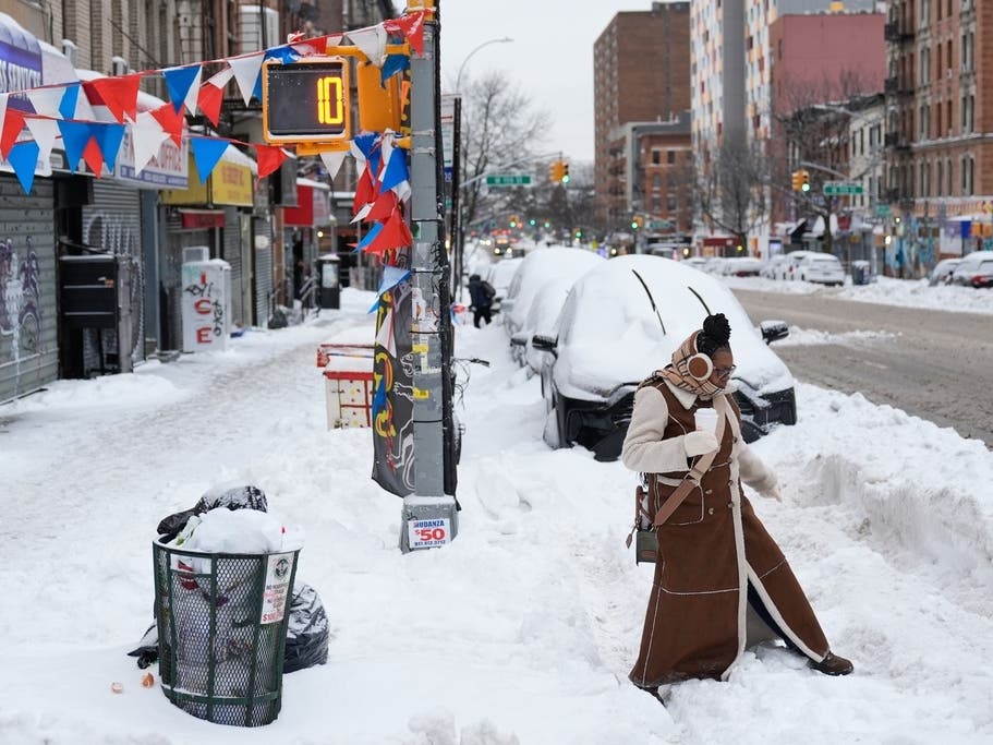 Northeast Sees More Snow At Tail End Of Colossal Winter Storm; At Least ...