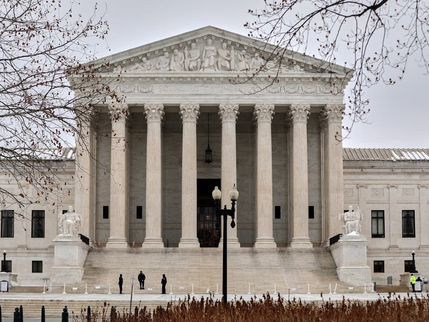 The Supreme Court is photographed, Feb. 6, 2026, in Washington. 