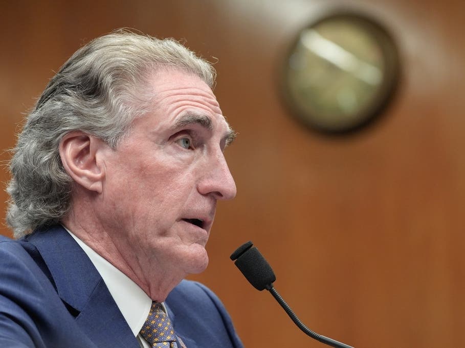 Interior Secretary Doug Burgum testifies during a Senate Committee on Appropriations, Subcommittee on Department of Interior, Environment, and Related Agencies hearing on the proposed budget for fiscal year 2027.