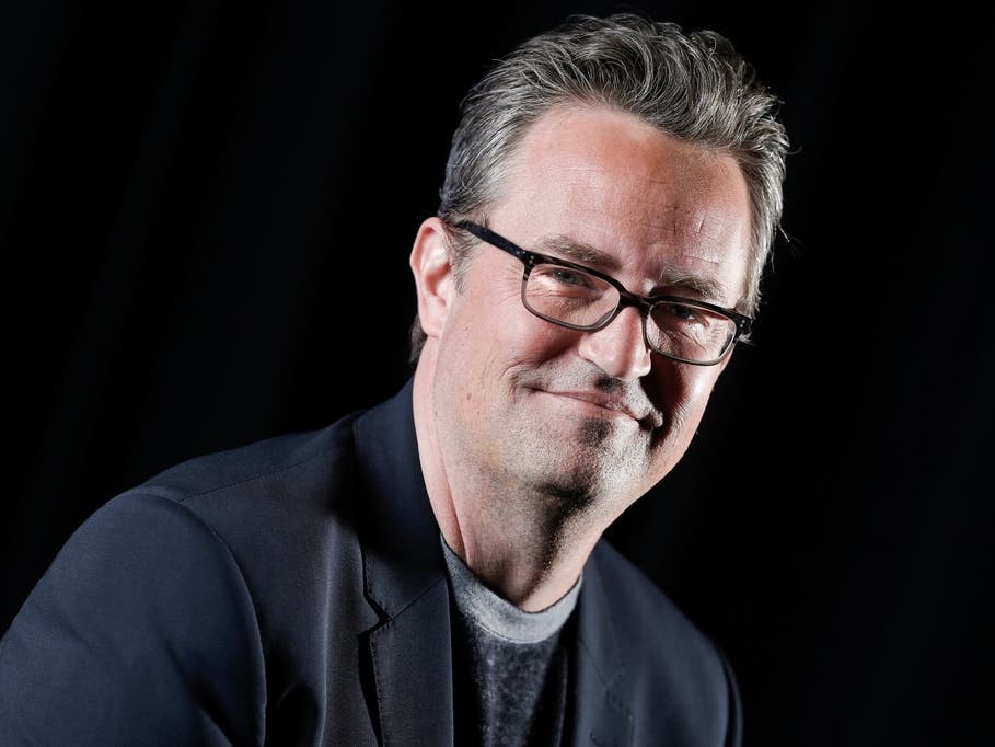 Matthew Perry poses for a portrait in New York on Feb. 17, 2015.