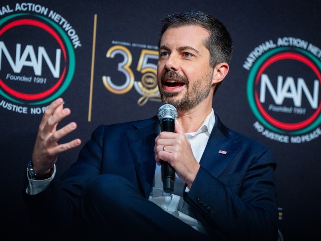 Former Transportation Secretary Pete Buttigieg said a Michigan State Police officer and a child protective services worker came to his home in Traverse City after they received an anonymous report alleging he posed a danger to his children.