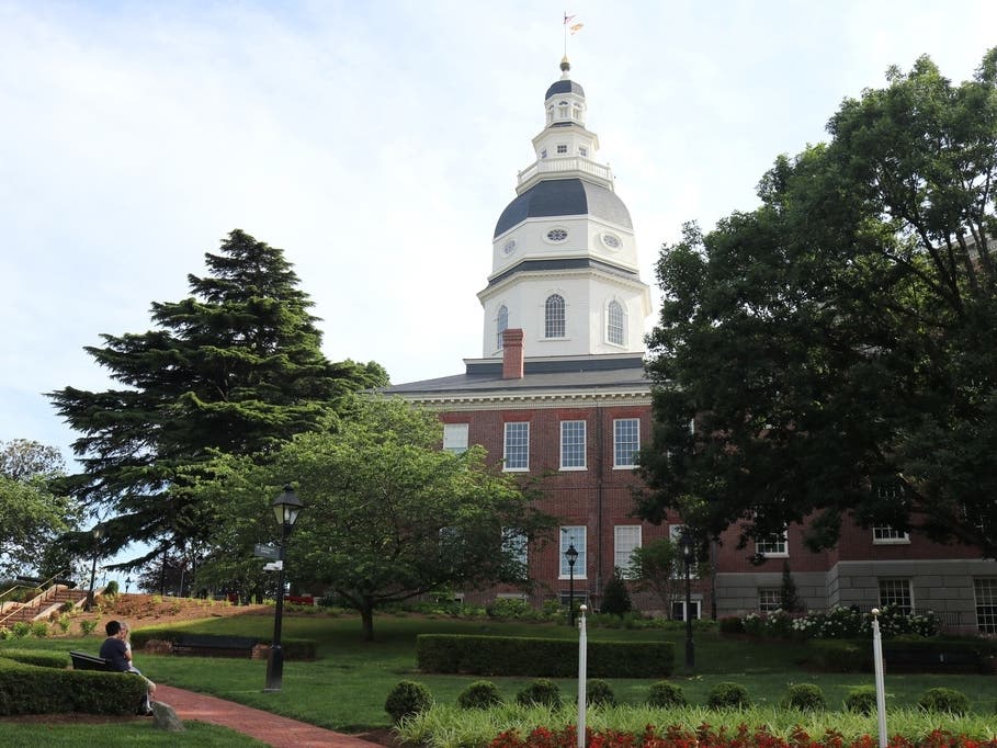 The Maryland State House in Annapolis, Md., June 13, 2026.