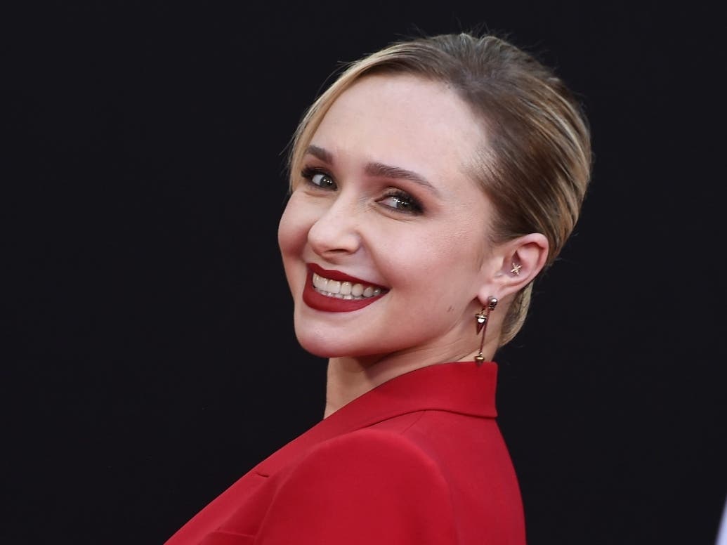 Hayden Panettiere arrives at the premiere of "Blonde," on Sept. 13, 2022, at TCL Chinese Theatre in Los Angeles.