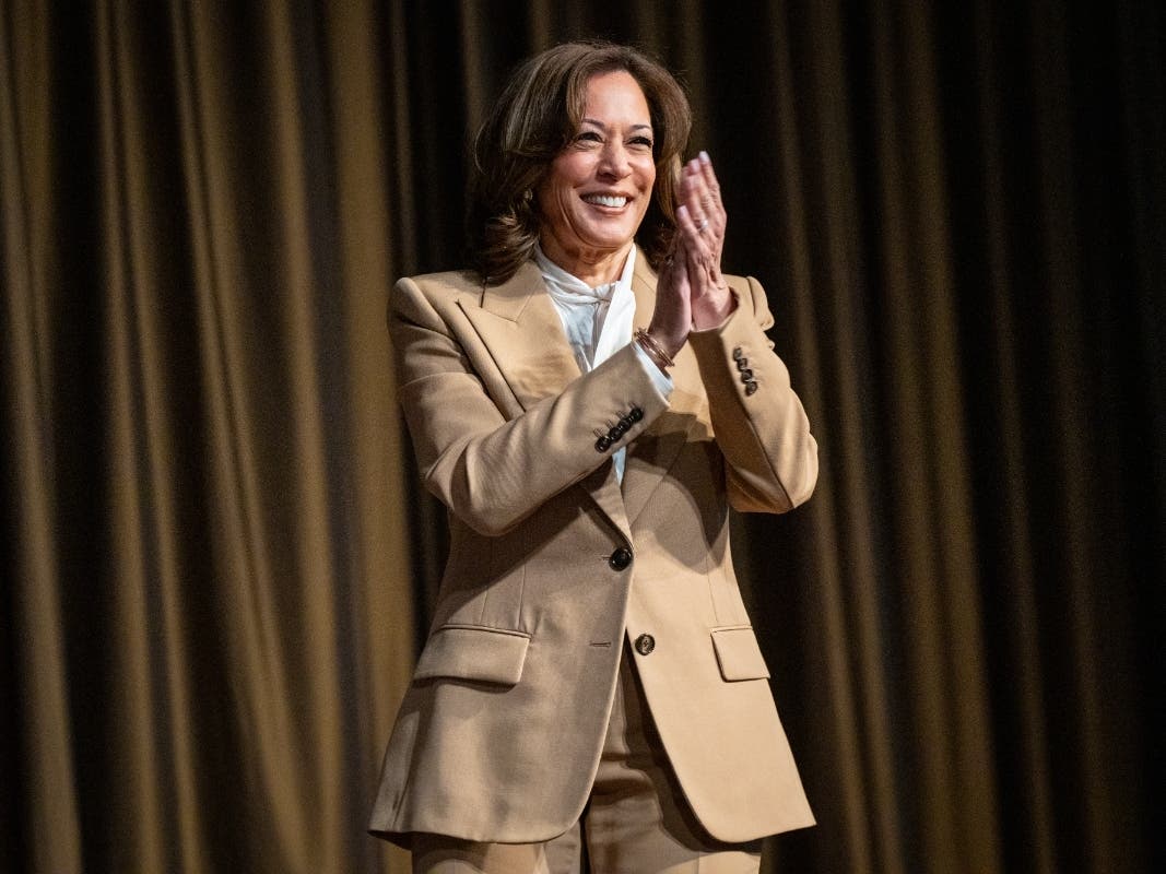 Former Vice President Kamala Harris made a midterm campaign stop in Detroit on Tuesday for Michigan U.S. Senate nominee Abdul El-Sayed.