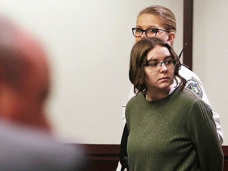 Nicole Nachtman was sentenced to life in prison Saturday morning after a jury found her guilty of murdering her mother and stepfather.