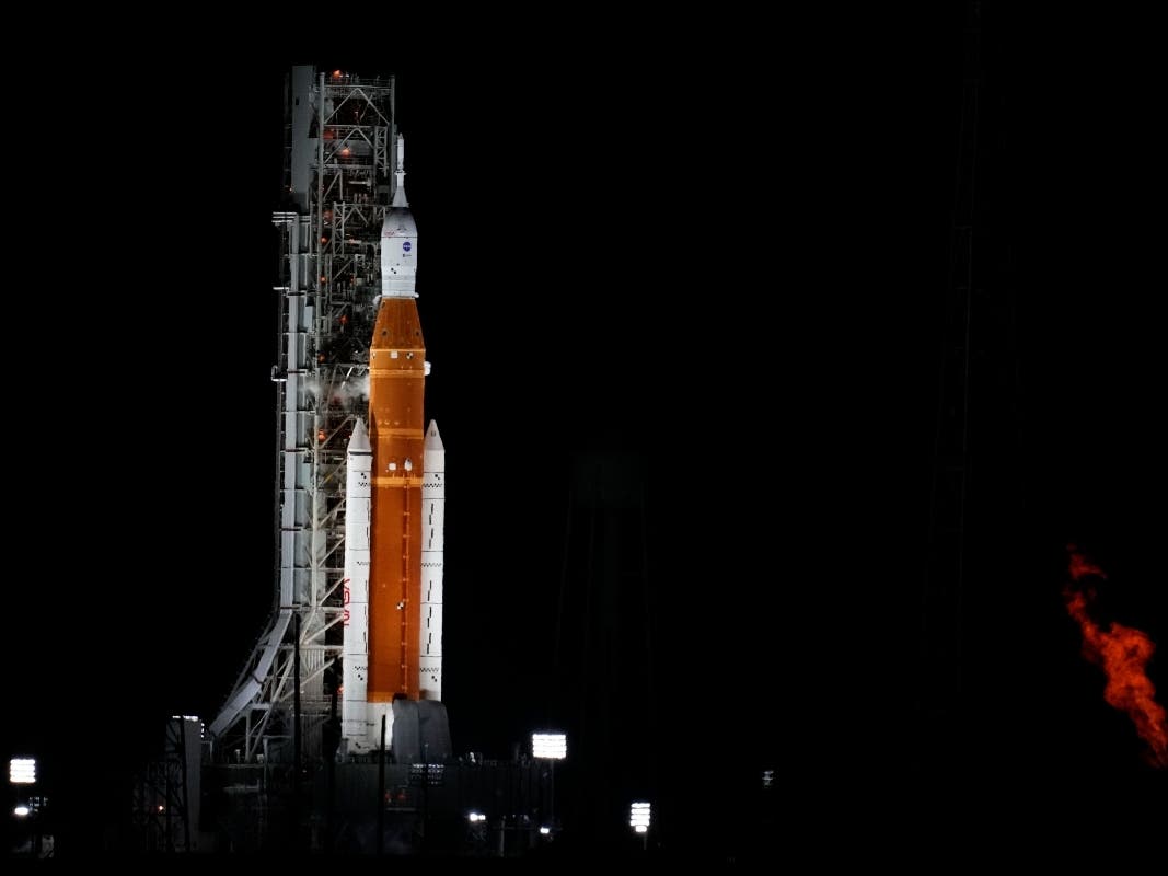 Monday's now-scrubbed launch was to have been the first flight of NASA's 21st-century moon exploration program.