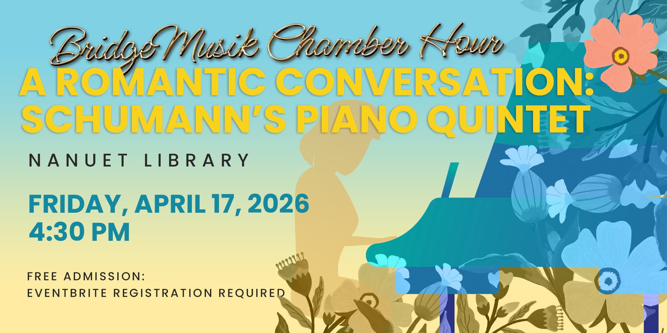 A Romantic Conversation: Schumann’s Piano Quintet | BridgeMusik Chamber Hour