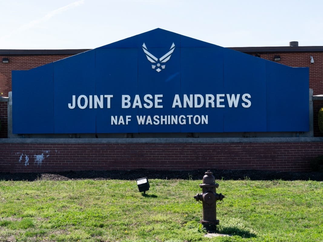 Joint Base Andrews is where Air Force One, the presidential aircraft, and other aircrafts are located including the 747 aircraft that can function as an airborne nuclear command and control center if needed.