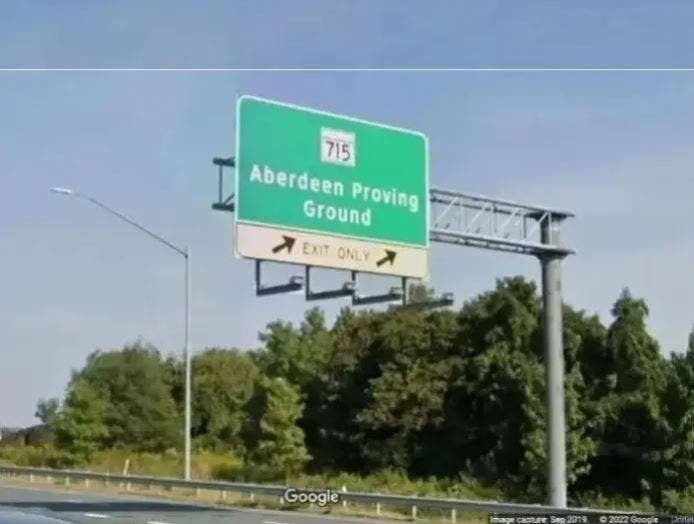 If anyone in the surrounding communities has concerns about testing at Aberdeen Proving Ground, they are encouraged to contact the installation at 410-278-4091.