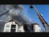 Numerous residents have been displaced because of the Monday afternoon fire and are being helped by the Prince George's County Office of Emergency Management. One woman was taken to the hospital for evaluation.