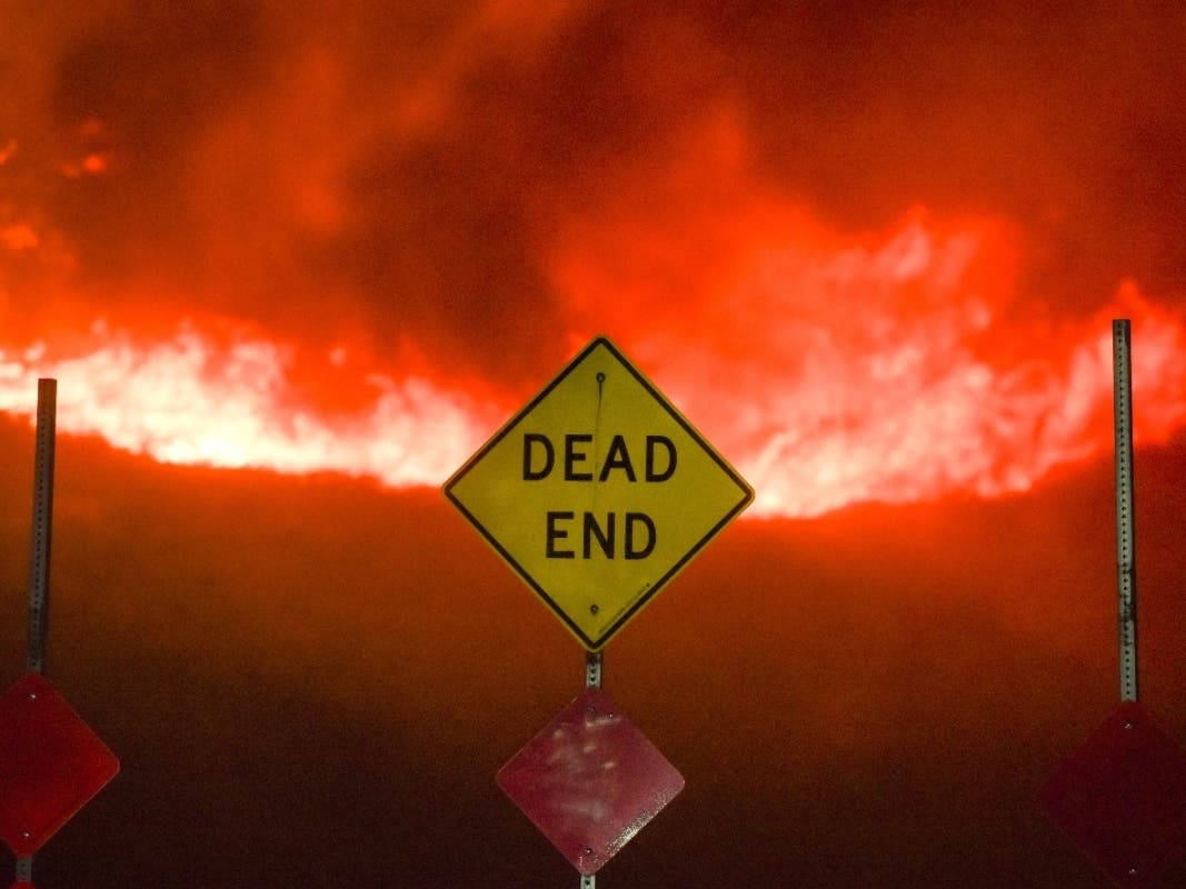 As more than 100,000 were forced to flee the catastrophic Saddleridge Fire Friday, they faced a gauntlet of road closures.