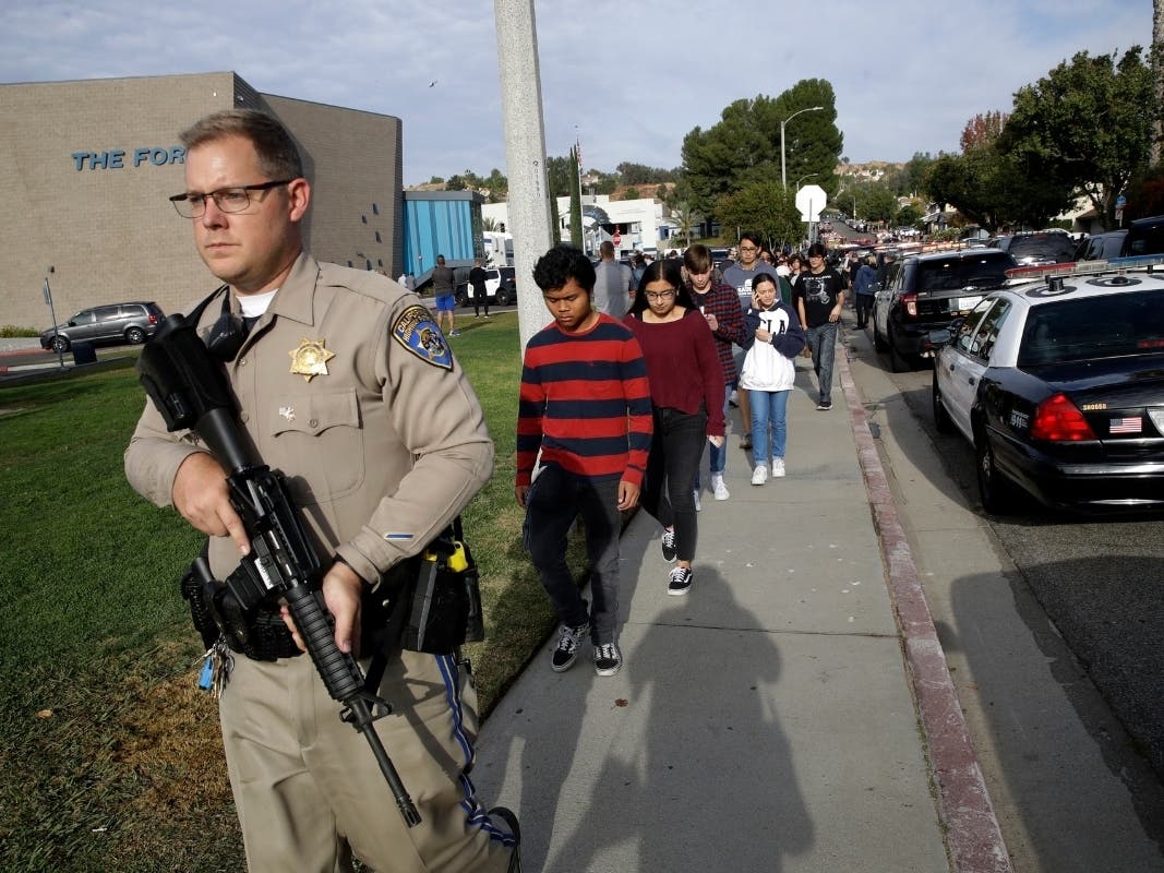  Los Angeles County Sheriff Alex Villanueva Thursday said the gun used in the shooting attack at Saugus High School that killed two students and wounded three others — before the 16-year-old shooter turned the gun on him and later died — was untraceable.