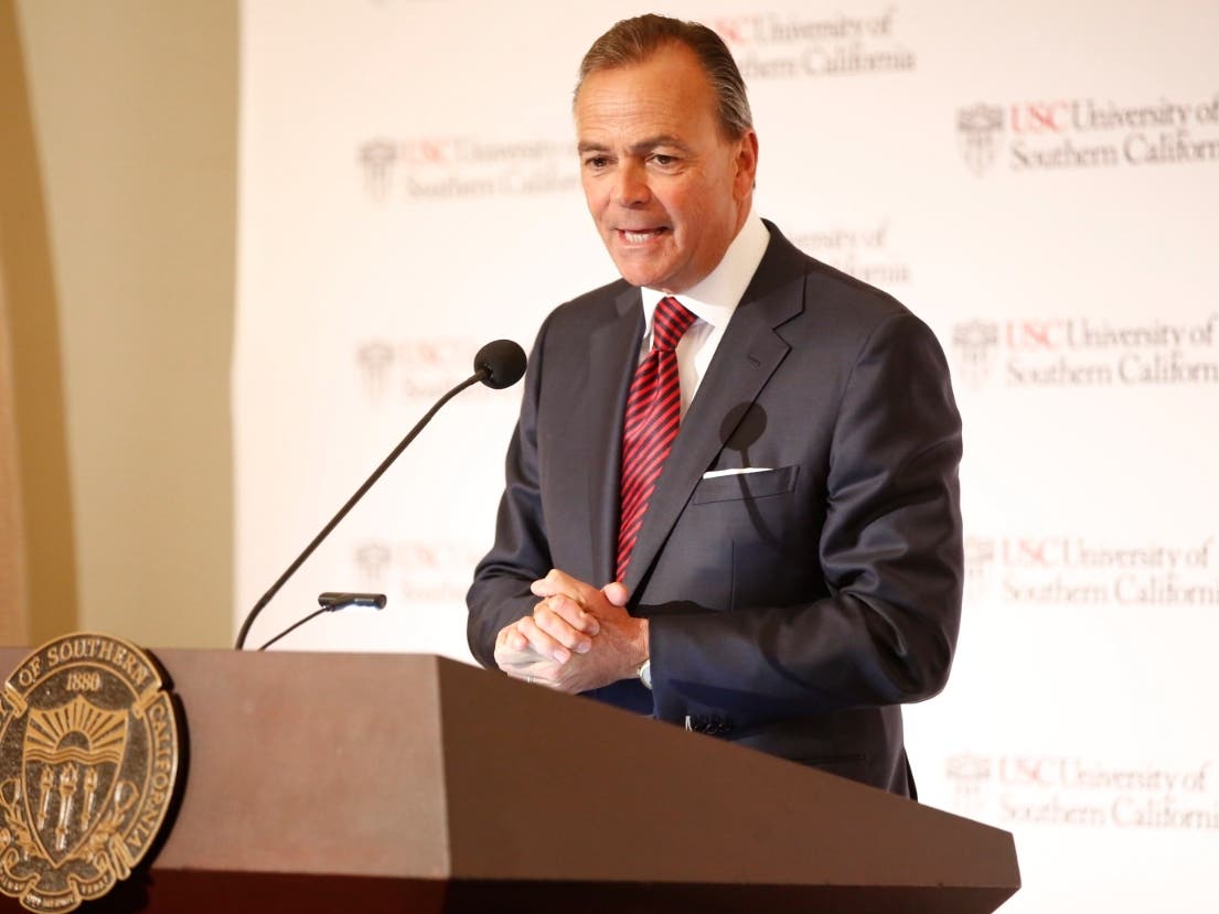 Rick Caruso joins a field of high-profile candidates, including Rep. Karen Bass, City Councilmen Joe Buscaino and Kevin de León and City Attorney Mike Feuer.