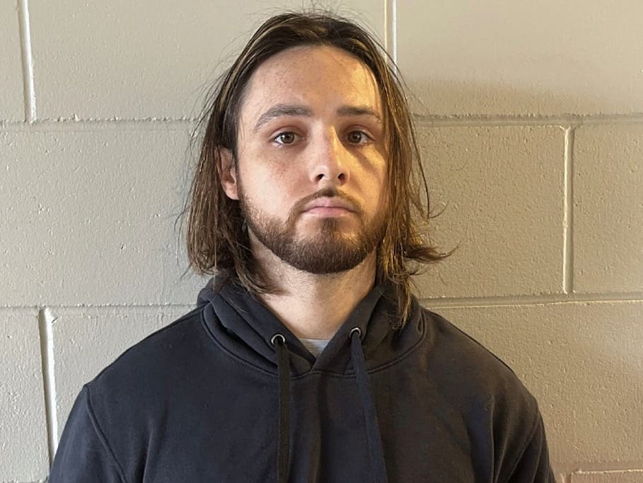 This undated photo provided by the U.S. Attorney's Office shows Jonathan Rinderknecht, a suspect in the Palisades Fire.