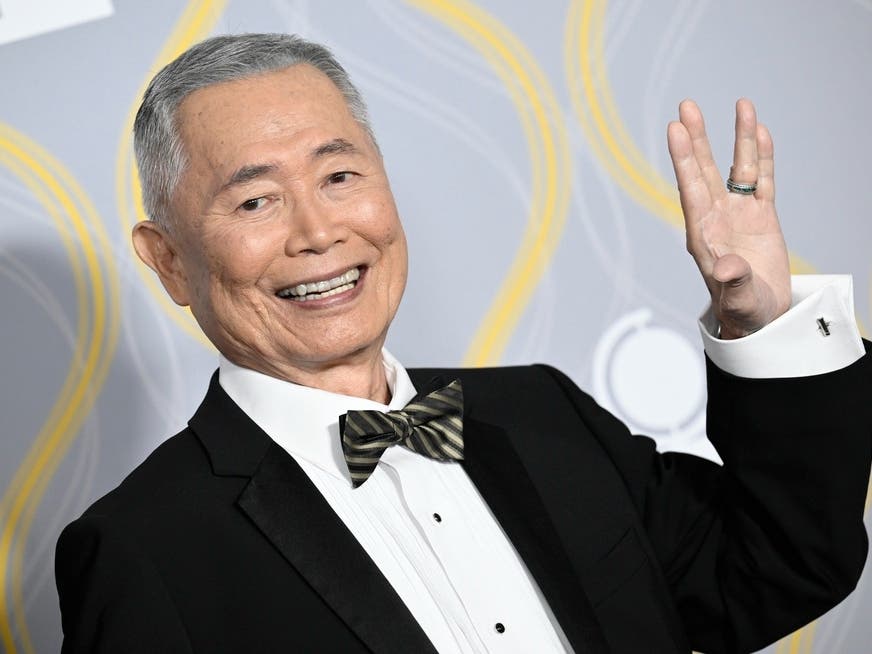 George Takei appears at the 75th annual Tony Awards in New York on June 12, 2022.