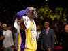In this April 13, 2016 file photo Los Angeles Lakers' Kobe Bryant acknowledges fans after the last NBA basketball game of his career against the Utah Jazz in Los Angeles. Bryant, a five-time NBA champion and a two-time Olympic gold medalist, died in a hel