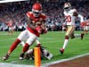 Kansas City Chiefs' Damien Williams (26) scores a touchdown against the San Francisco 49ers during the second half of the NFL Super Bowl 54 football game Sunday, Feb. 2, 2020, in Miami Gardens, Fla.