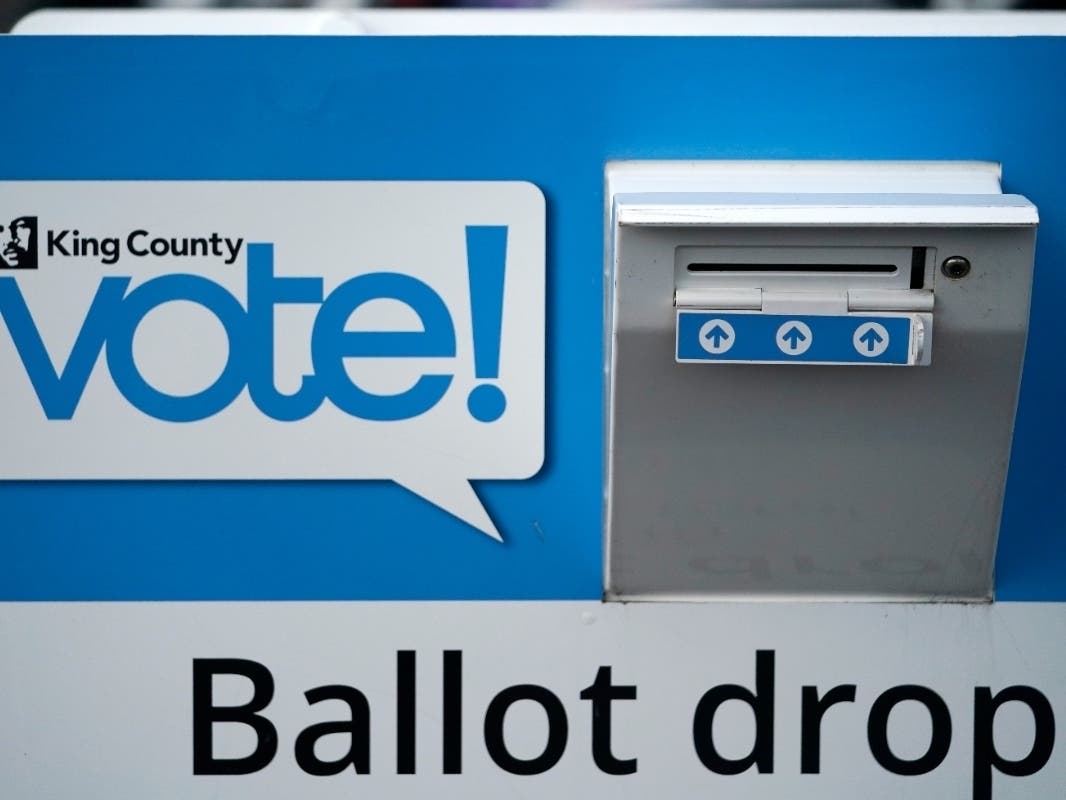 More than 70 ballot drop boxes are open around the clock until polls close at 8 p.m. on Nov. 2.