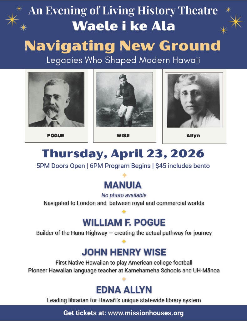 A Night of Living History Theatre: Navigating New Ground