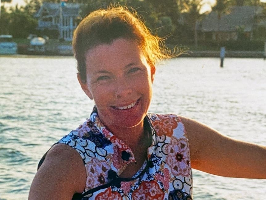 This undated photo provided by John Mackenzie shows Lynn Murray. Murray, 62, was one of multiple people killed in a shooting at a supermarket in Boulder, Colo. 