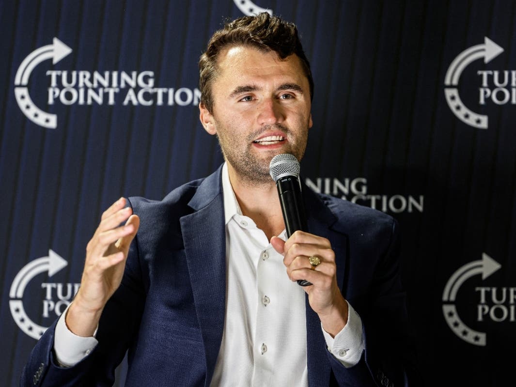 Charlie Kirk was born in Arlington Heights and graduated from Wheeling High School in 2012. .