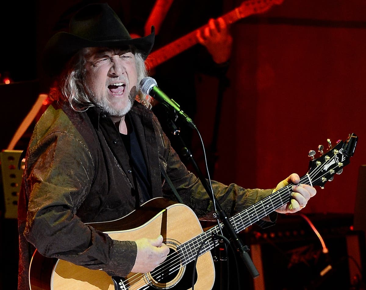John Anderson performs at the ceremony for the 2013 inductions into the Country Music Hall of Fame in Nashville, Tenn., on Oct. 27, 2013.