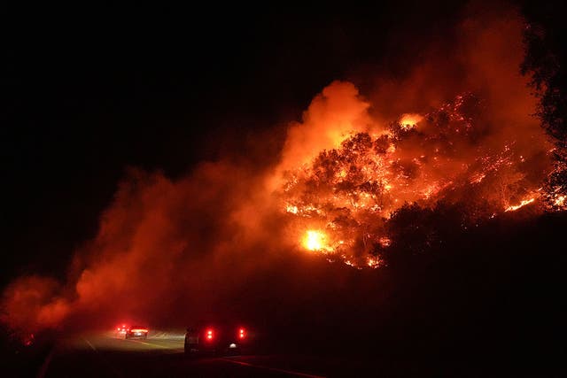 CA Fire Photos: New Fires Break Out As Powerful Winds Return | Across ...